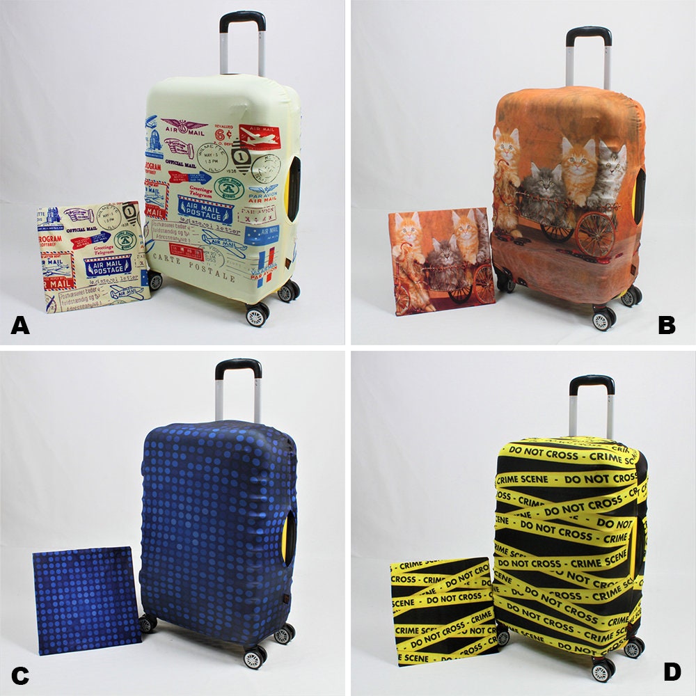 Suitcase cover Luggage cover Luggage Protector Case Cover Etsy