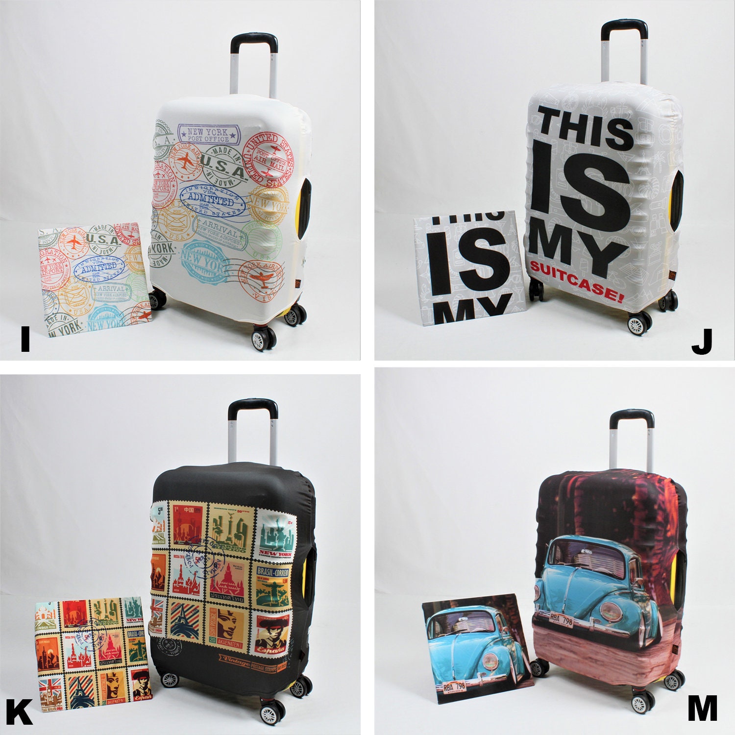 Suitcase cover Luggage cover Luggage Protector Case Cover Etsy