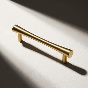 Ravenna Brass Cabinet Bar Pull Mid Century Modern