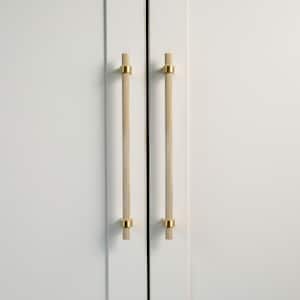 Vanderbilt Brass Cabinet Pull | Knurled | Modern