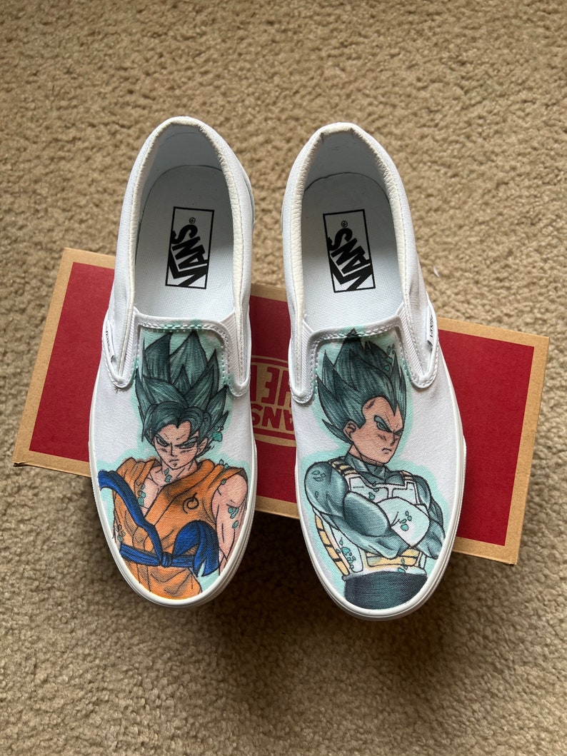 custom vans dragon ball z