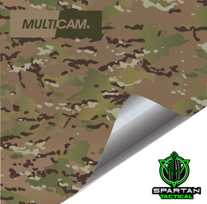 Multicam Vehicle Wrap vinyl with soft touch matte lamination Etsy