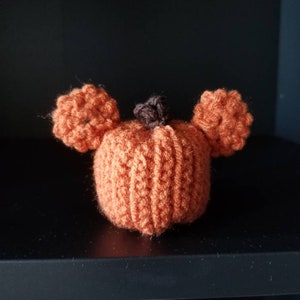 Crochet Mouse Ear Pumpkin