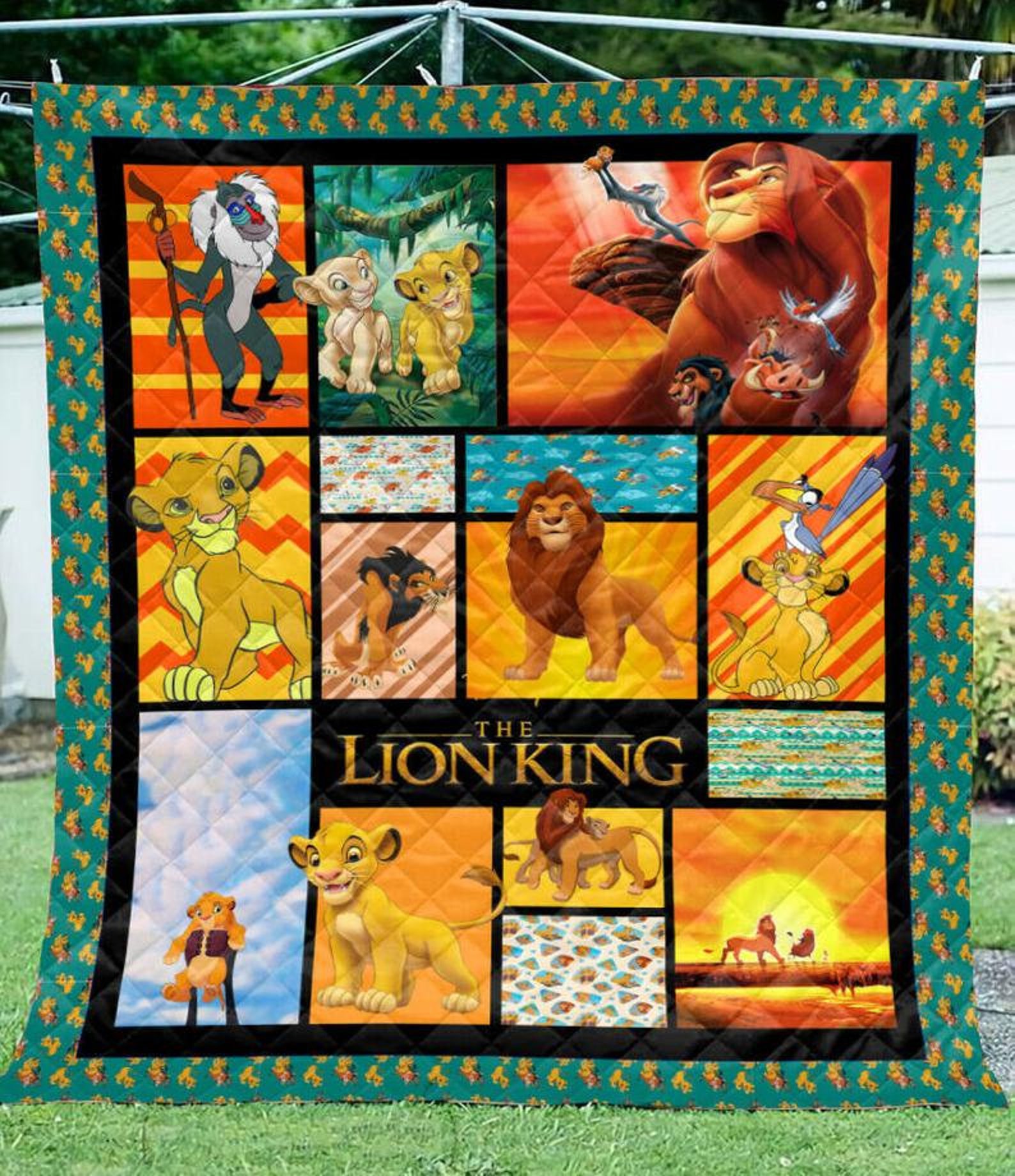 The Lion King Blanket All size Fleece Sherpa Woven Gift For Etsy