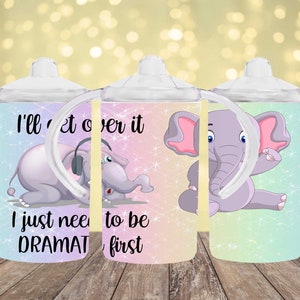 Dramatic Elephant Insulated Kids Sippy Cup