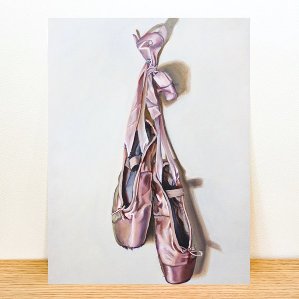 Pointe Shoe Art Etsy