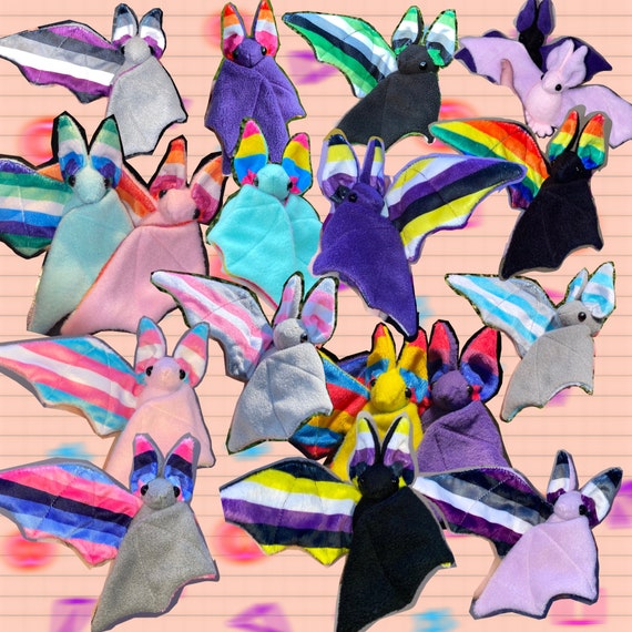etsy bat plush