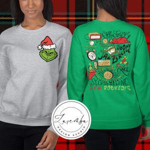 Grinch plus size sweater online