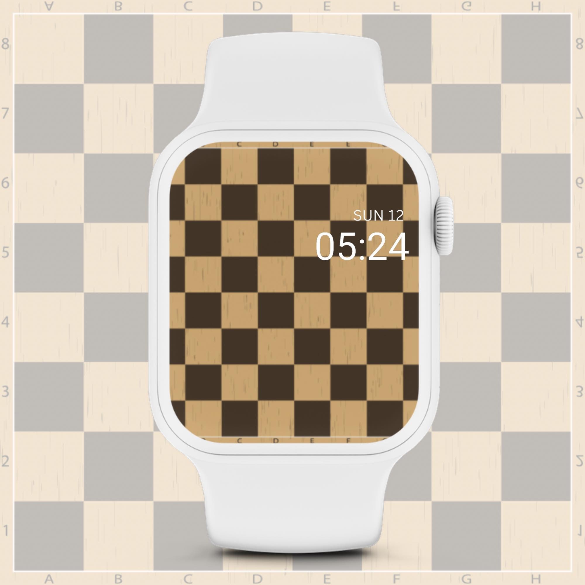 Chess Apple Watch Face Chess Board Watch Wallpaper Game 