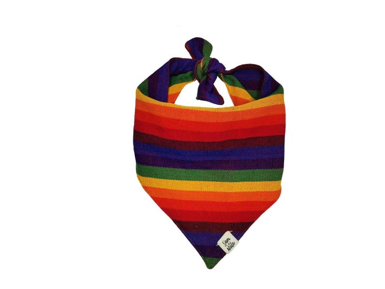 and Large Dog Bandana LGBTQ Pride Dog Bandana -Small Handmade Dog Bandanas- Over the Collar Dog Bandana- LGBTQ Dog Bandana Medium