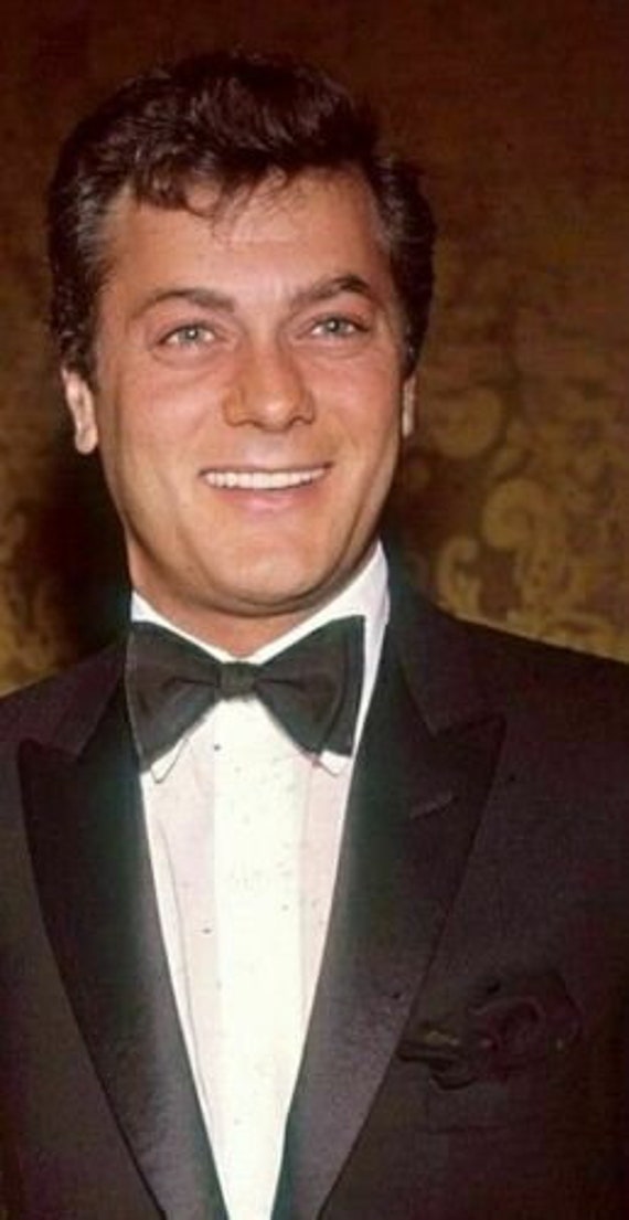 Movie star Tony Curtis owned sterling & pearl tie… - image 8