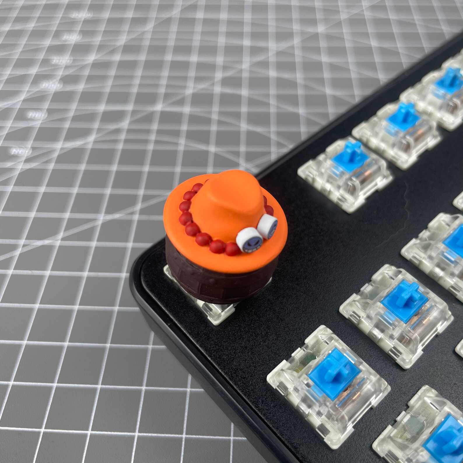 ONE PIECE Handmade Cherry MX Keycaps Suitable for Most Etsy