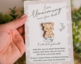 Pocket Hug Love Gift | thinking of you | miss you | small pocket hug, gift for boy girl child hug token