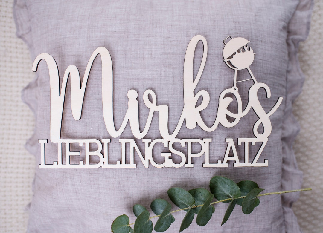 Personalized Lettering for the Barbecue Area - Barbecue - Favorite ...