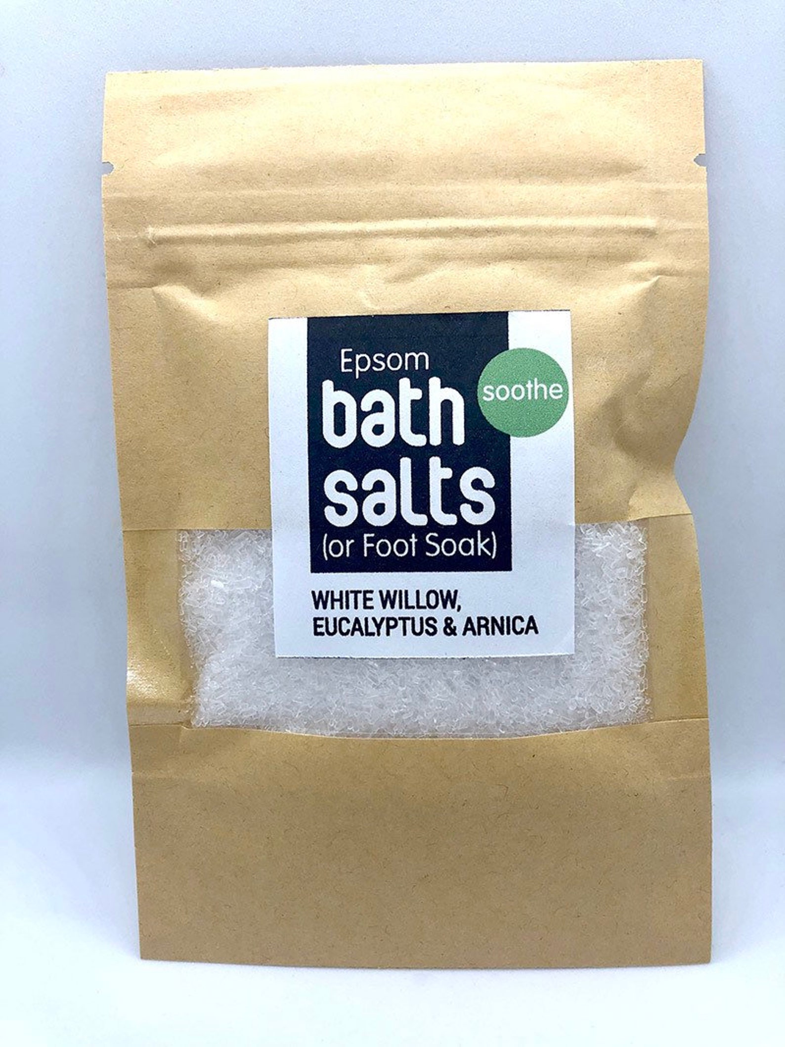 Bath Salts Soak/ Foot Soak. Natural Bath Salts for Pampering Etsy UK
