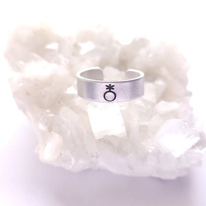 Non Binary Ring, Pride, LGBTQ+, Adjustable Aluminum Ring - Etsy