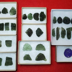 MUSEUM GRADE Pick Your Own MOLDAVITE || Certificate of Authenticity