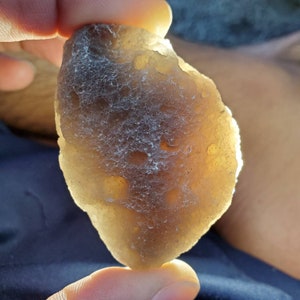 Agni Manitite || Cintamani || Tektite || Indonesian Saffordite || Pearl of Divine Fire