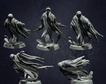 Ghosts Grimdark Mini - D&D RPG Miniature Monolith Arts (Dungeons and Dragons, Pathfinder, Tabletop, Wargaming)