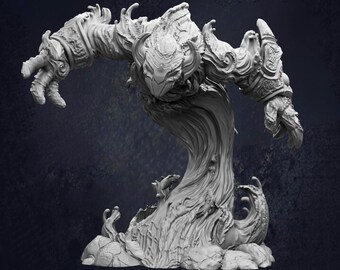 Ancient Water Elemental - D&D RPG Miniature Lost Adventures (Dungeons and Dragons, Pathfinder, Wargaming, Tabletop Games)