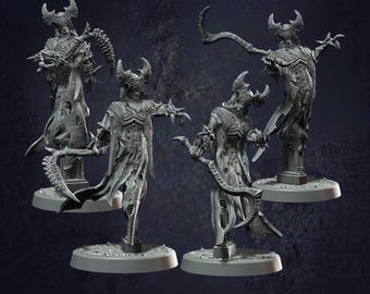 Haunting Spectre Grimdark Mini- D&D RPG Miniatur Monolith Arts (Dungeons and Dragons, Pathfinder, Tabletop, Tabletop)