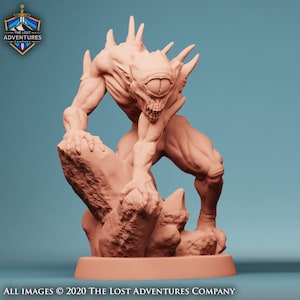 Nothic & Watcher: The Monstrosities - DnD RPG Miniature Lost Adventures (Dungeons and Dragons, Pathfinder, Wargaming, Tabletop Games)