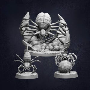 Spider Cluster D&D RPG Miniature – Ideal for Dungeons and Dragons, Pathfinder, Tabletop Wargaming
