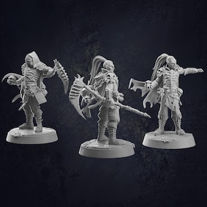 Human Male Warlock D&D RPG Miniature Cast N Play (Dungeons and Dragons, Pathfinder, Wargaming, Tabletop Games)