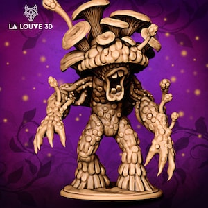 Putrid Myconid Boletus Fungi D&D RPG Miniature - La Louve 3D (Dungeons and Dragons, Pathfinder, Wargaming, Tabletop Games)