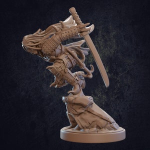 Vlakir the Vampire Rogue - Dragon Trappers Lodge D&D RPG Miniatures (Dungeons and Dragons, Pathfinder, Wargaming, Tabletop Games)