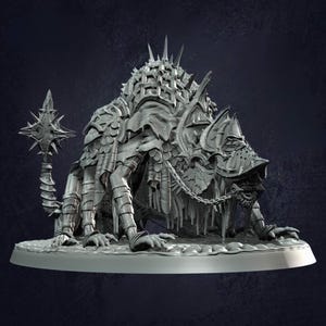 Gruesome Abomination Grimdark Mini - D&D RPG Miniature Monolith Arts (Dungeons and Dragons, Pathfinder, Wargaming, Tabletop Games)