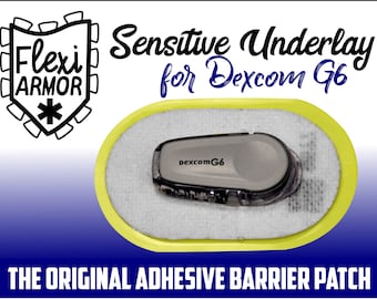 Base sensible FlexiArmor para Dexcom G6 - Reutilizable