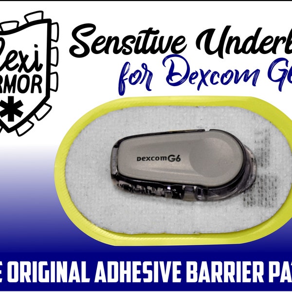 FlexiArmor Sensitive Underlay for Dexcom G6 - Reusable