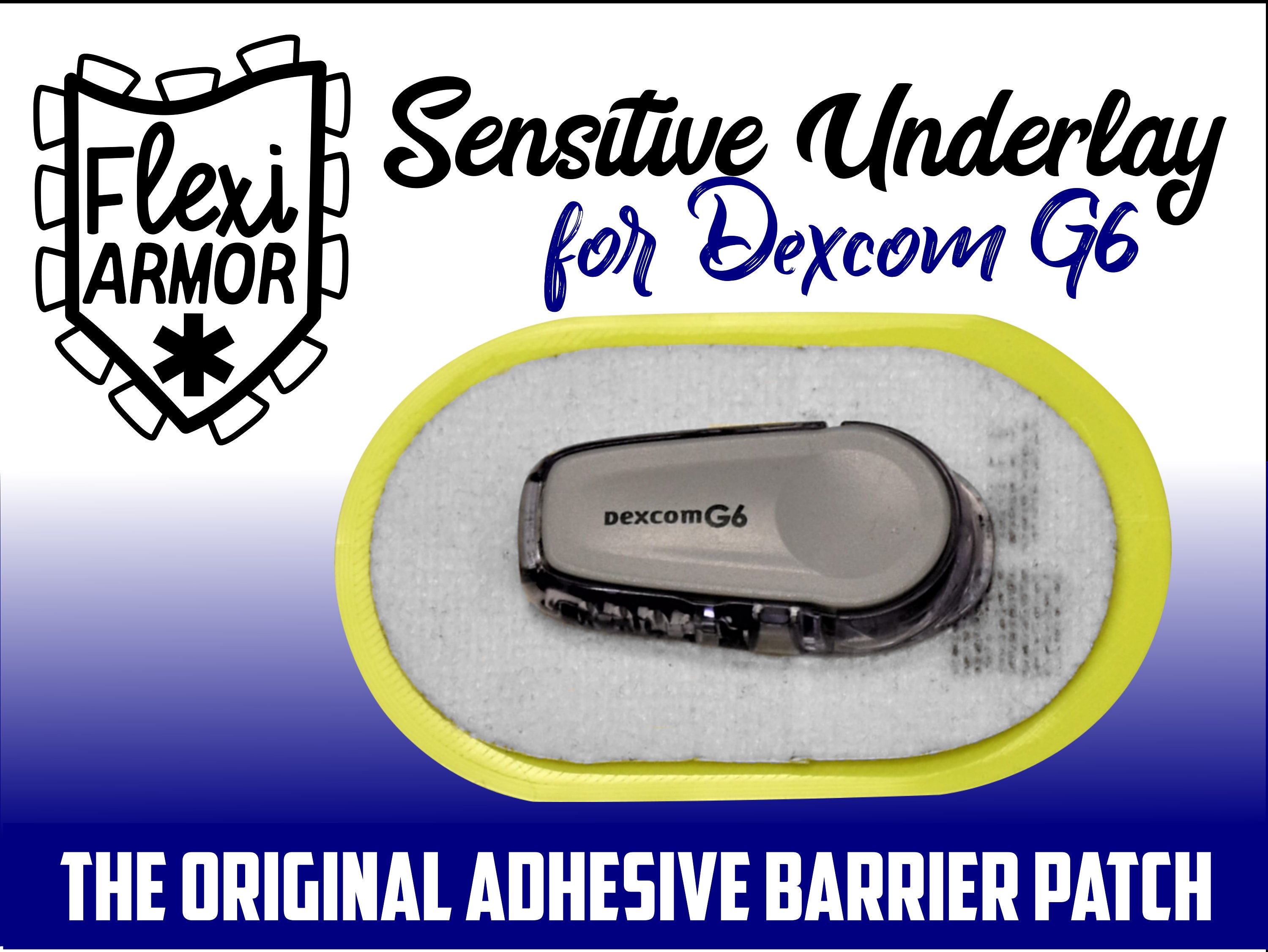 100 Pcs Dexcom G6 Overpatch Waterproof Transparent G6 Adhesive