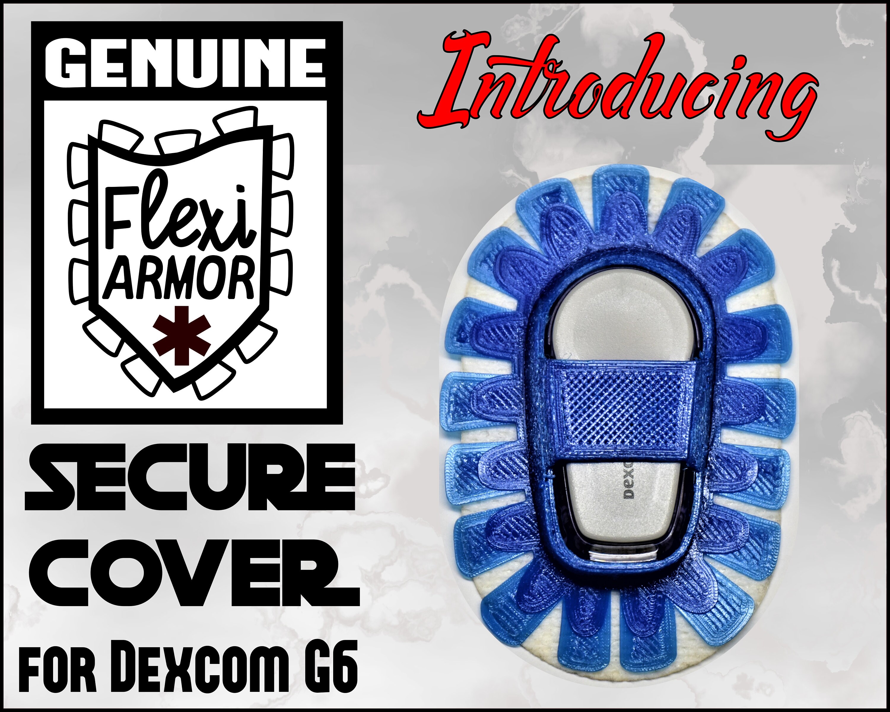 FlexiArmor Secure Dexcom G6 Cover