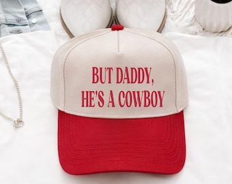 Pero papá, es un vaquero Gorra de camionero / Gorra de espuma occidental / Gorra de béisbol con estética vaquera
