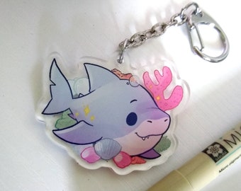 Magic Shark Acrylic Charm