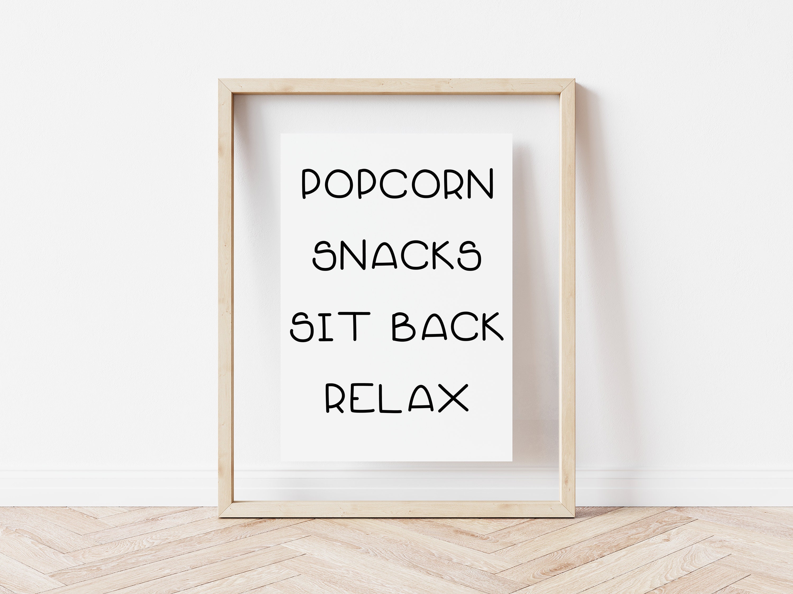 Movie Night Printable, Movie Night Digital Download, Movie Room Sign - Etsy