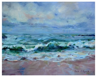 Where Sea Meets Sky - Giclee Fine Art Print