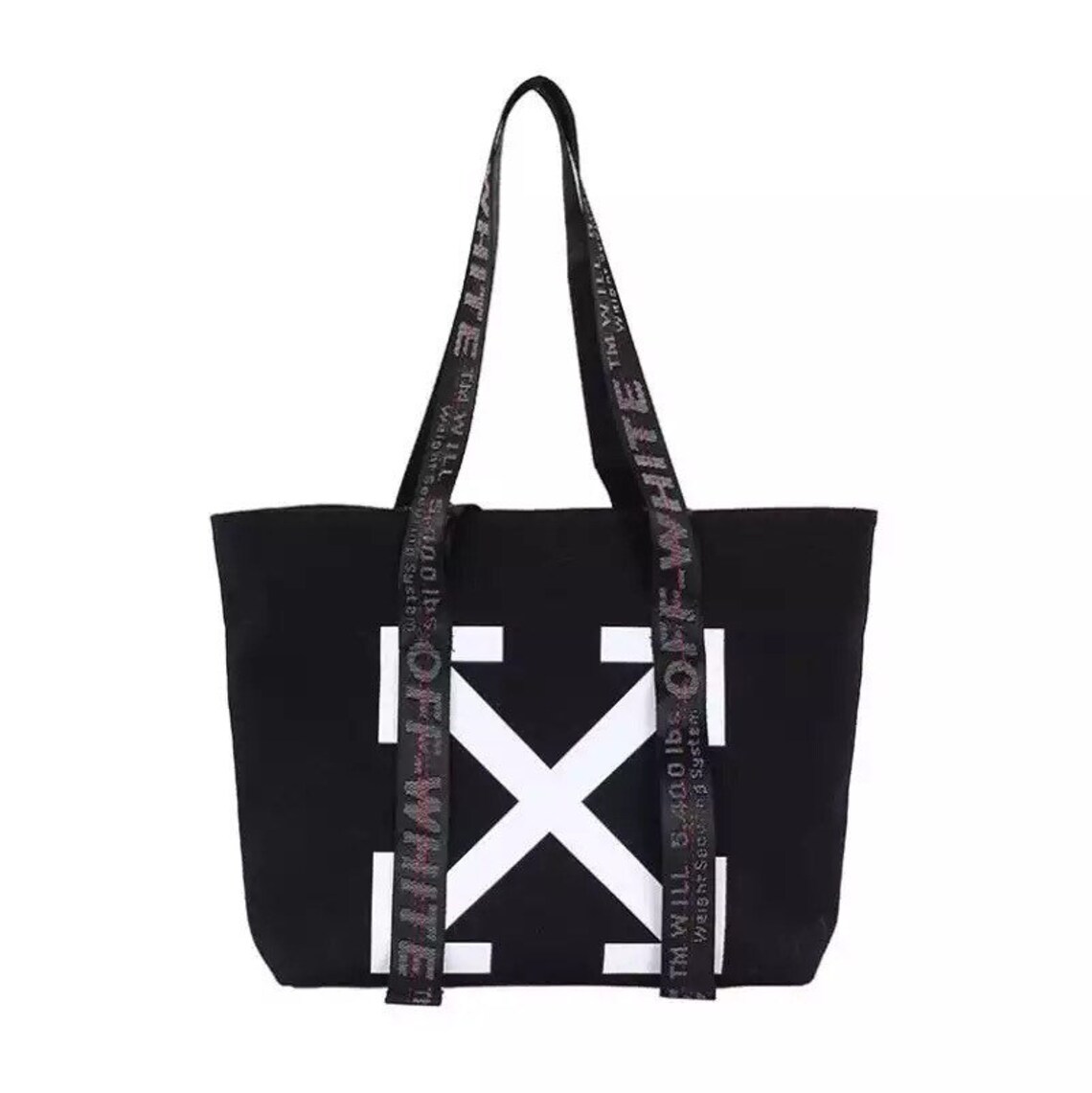 off white tote bag etsy
