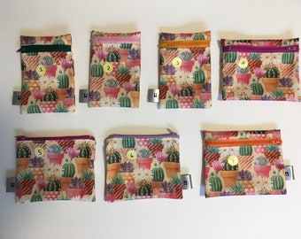 Snack bags or all-purpose pouch, various sizes ''Grass Plants''