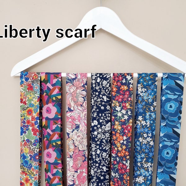 Skinny scarves / Neck tie / Liberty of London Tana Lawn