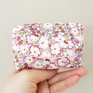 Kitty Liberty Card case / Card pouch / Liberty Tana Lawn / Soft Padded Card Case