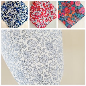 Set of 2 / Liberty Handkerchiefs, Liberty Fabric Hankies