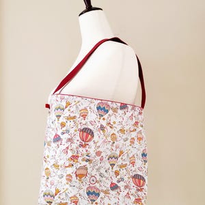 Soecial print M size Liberty Tana Lawn tote bag / diaper bag / daycare bag / shopping bag / daughter bag / Exclusive print