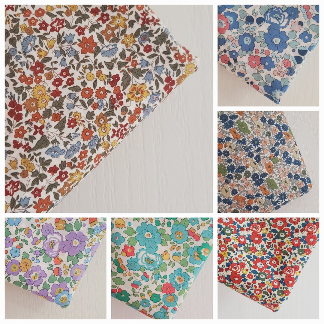 Liberty Handkerchiefs set of 2 Liberty Fabric Hankies Etsy