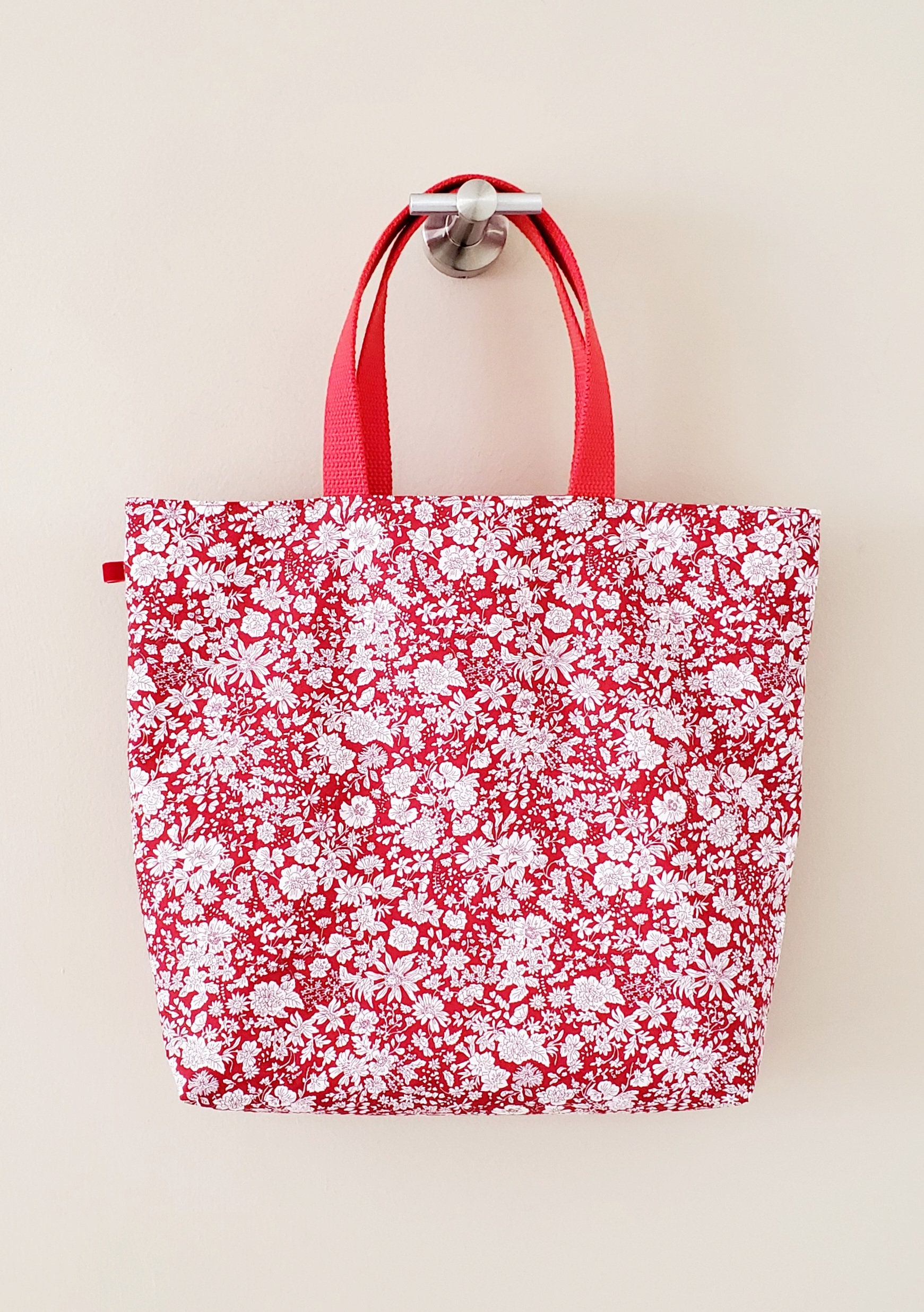 L Size / Liberty Quilting Cotton Tote Bag / Kids Bag