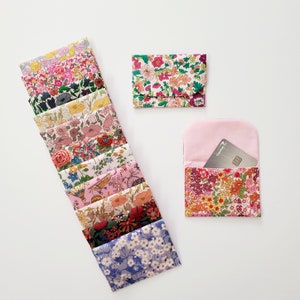 Liberty Card case / Liberty Card pouch / Liberty Tana Lawn / Simple Card Case