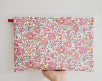 Bolsa de tela Liberty London - Neceser con estampado floral