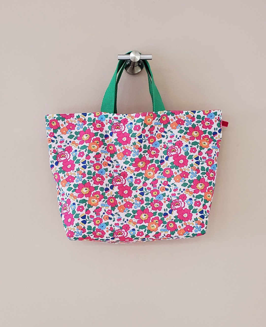 M Size Liberty Tana Lawn Tote Bag / Diaper Bag / Daycare Bag / Etsy